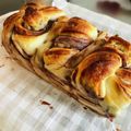 Too☆tikki's cooksnap of when they made パウンド型で♪あんこ食パン.