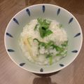Chikagaeru's cooksnap of when they made 土鍋で美味しい☆七草粥.
