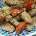 くまのこうーふ's cooksnap of when they made レンコンの揚げ浸し.