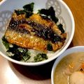 揚げ物love's cooksnap of when they made イワシの蒲焼き丼〜みりんでガッツリ〜.