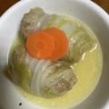 ちゃぎー's cooksnap of when they made ロール白菜 合挽き肉 コンソメ.