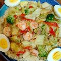 クックXMQHMU☆'s cooksnap of when they made お好みの具で☆あんかけ焼きそうめん.