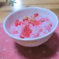 ももいろさくら's cooksnap of when they made 紅くるりで桃色♡炊き込みご飯.