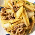 ああっzくmああま's cooksnap of when they made 細切り大根と豚こまのピリ辛味噌炒め.