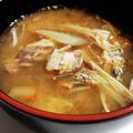気まぐれ♡雨おんな's cooksnap of when they made 旨味たっぷり♡サバ缶とキムチのお味噌汁.