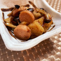 Halcandy51's cooksnap of when they made 長芋と舞茸のおかか醤油炒め.