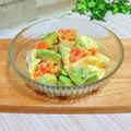 KBBキッチン☆'s cooksnap of when they made 簡単☆アボガドとゆで卵のオーロラサラダ.