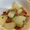 そばかす美人's cooksnap of when they made 超簡単！ベーコンと大根のコンソメ炒め.