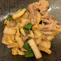 cheekana's cooksnap of when they made 白菜と豚肉の白だし炒め.