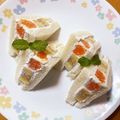 ありみりん♡'s cooksnap of when they made 可愛く手作り♡彩りフルーツサンド.