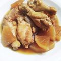 ゴンくんママ's cooksnap of when they made やわらか美味しい☆大根と鶏手羽元の甘辛煮.