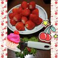 松潤LOVE♥️♥️'s cooksnap of when they made イチゴのヘタの取り方.