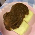 ♪チョコたんママ♪'s cooksnap of when they made 変身！パクパクカレー餅♪.