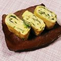 クックHG9V8Y☆'s cooksnap of when they made 香るシャキシャキッ☆三つ葉の玉子焼き。.