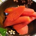 ゆるмαмα's cooksnap of when they made 金時人参のお煮しめ☆おせちにも♪.