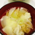 ミッキーこむぎ's cooksnap of when they made 超簡単！ウェイパーでワンタンスープ♪.