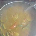 たんたん　's cooksnap of when they made 夏カレーその２。ズッキーニとパプリカ.