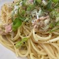 みなと食堂's cooksnap of when they made ねぎ塩レモンの☆ツナパスタ.