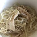 kusatarou's cooksnap of when they made 豚肉白滝白菜の炒めもの.