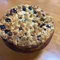 みかん０９２８'s cooksnap of when they made ブルーベリークランブルチーズケーキ.