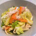 クックLDX6TD☆'s cooksnap of when they made 白菜と蒸し鶏の和風おかずサラダ.