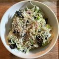 糖質OFF✿聖紫花✿'s cooksnap of when they made キャベツとツナのうま塩海苔サラダ.