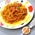 KotoLi☆'s cooksnap of when they made 鉄板イタリアンスパゲティ風(ナポリタン).