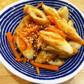 ☆まろむー☆'s cooksnap of when they made 【簡単作り置き】竹輪と人参のきんぴら.
