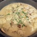 しらたまこむぎ's cooksnap of when they made 豆腐入りふわふわミートボールのクリーム煮.