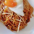 まーく71's cooksnap of when they made ランチにもやしと卵だけソース焼きそば.