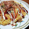 ma38sa☆'s cooksnap of when they made モダン焼き?広島焼き?お好み焼き♪.