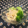 龍青空ママ's cooksnap of when they made リメイク♪マカロニサラダをトマト味に.