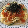 クックIB6G1L☆'s cooksnap of when they made ✿いくらと大葉のパスタ✿.