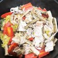りょーこ0520's cooksnap of when they made 簡単、豚こまごぼう人参キャベツ煮。.