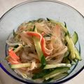 湘南usagi's cooksnap of when they made 中華風春雨サラダ.
