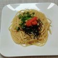 ほか弁ママ's cooksnap of when they made バターと白だしで♪たらこスパ♪.