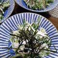 ひっこ's cooksnap of when they made 白だしde水菜と豆腐サラダ+しらす＊.