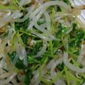 カナリア♪'s cooksnap of when they made 豆苗ともやしのポン酢あえ.