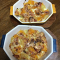 凛黄桜's cooksnap of when they made かぼちゃとじゃがいもの簡単グラタン.