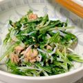 ♡れちこ♡'s cooksnap of when they made 簡単美味しい！水菜とツナのサラダ.