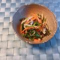 yesmama's cooksnap of when they made のりごまあえ.