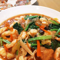 τомоко's cooksnap of when they made あげ豆腐と万能ねぎのきのこ風あんかけ.