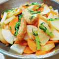 ペコリーナの台所's cooksnap of when they made 大根とさつま揚げの炒め煮*.
