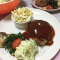フジぽん's cooksnap of when they made 絶品チーズインハンバーグの作り方.
