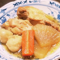 ★むさ's cooksnap of when they made 大根と里芋と手羽先の煮物.