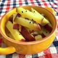 きっかママ's cooksnap of when they made フライパンでさつま芋のごま塩バター焼き.