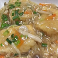 きらり流れ星's cooksnap of when they made 厚揚げのきのこ挽肉あんかけ.