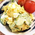 ゆるмαмα's cooksnap of when they made マヨタマ✿ササミとキュウリのサラダ.