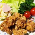 にきけん's cooksnap of when they made 令和!!給食メニュー♡鶏肉のから揚げஐஃ.