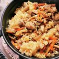 えみんと's cooksnap of when they made ストウブで炊き込みご飯☆.